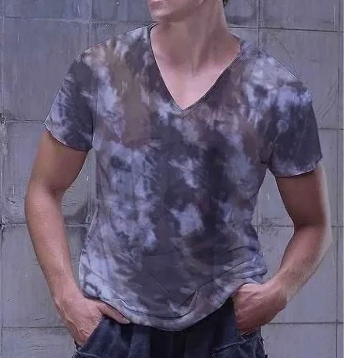 完売 Salsation Wear V-Tshirt BROWN Tie-dye Salsation Wear V-Tshirt BROWN Tie-dye|Yahoo!フリマ(旧