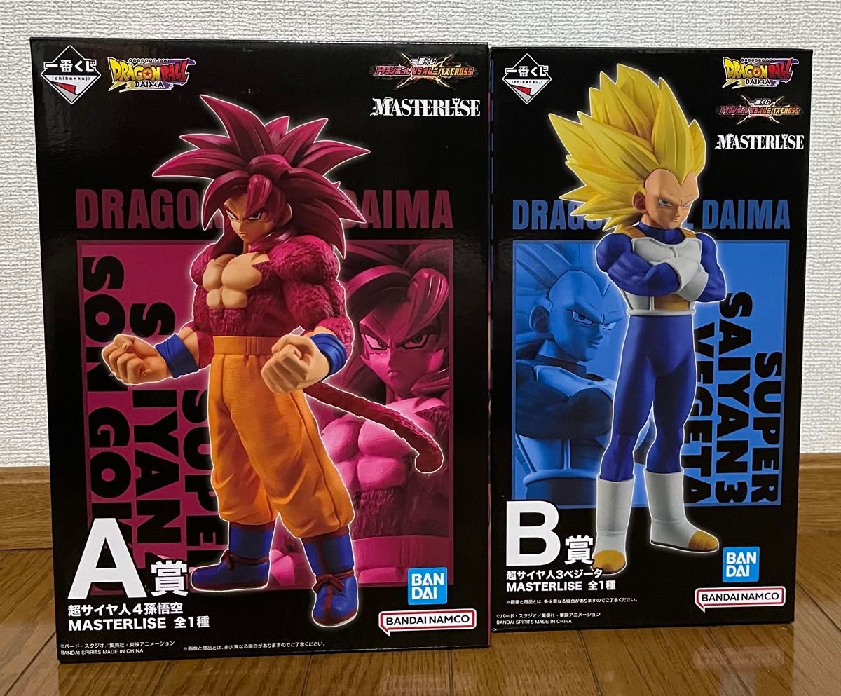 【未開封】ドラゴンボールMASTERLISE/オムニバスCROSSフィギュア2点 ドラゴンボール VSオムニバスCROSS フィギュア2個セット|Yahoo