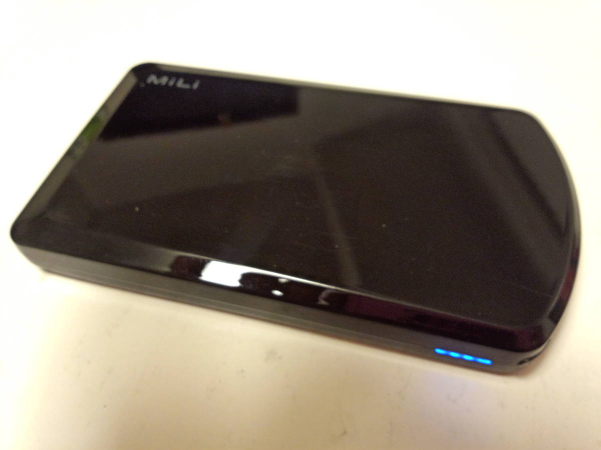 大容量8000mAh モバイルバッテリー チャージャー MiLi Power Rover 2台同時 OTAS スマホ 充電器 USB iPhone Android ipad PSP DS 2ポート_画像1