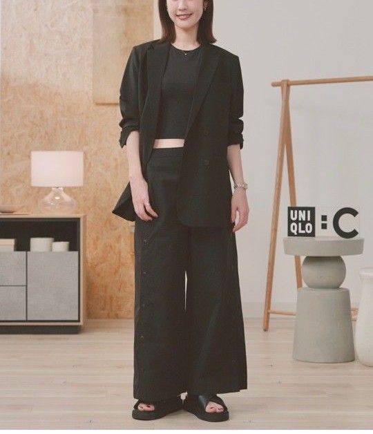 感動ダブルジャケットリラックスフィットBlackSサイズ｜Yahoo