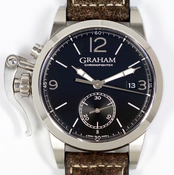 GRAHAM グラハム クロノファイター 1695 2CXAS メンズ 自動巻 中古美品