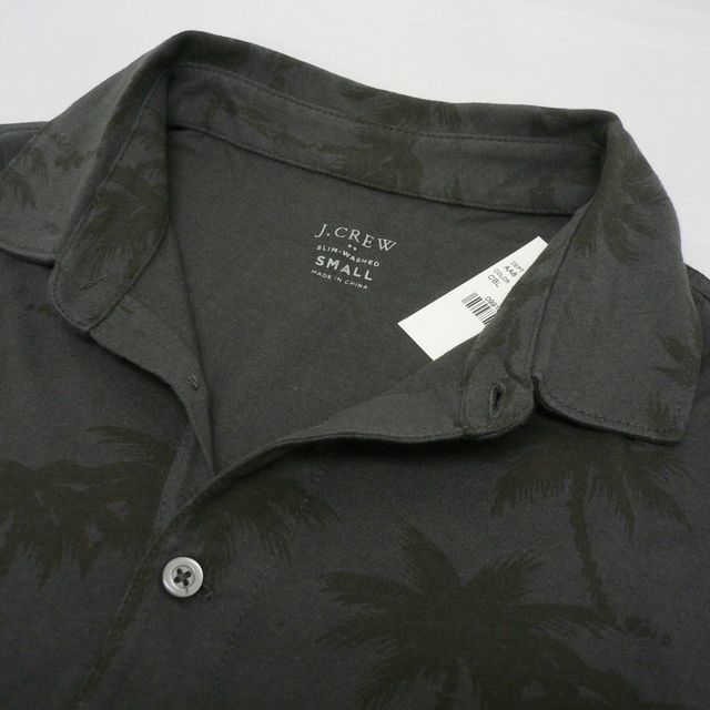 SALE★送料無料 J.CREW ジェイクルー ヤシの木 プリントポロシャツ PRINT POLO-SHIRT B8403 アメリカ直営店購入(6249S)_画像5