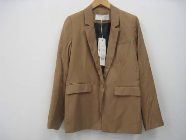  regular price 25,998 BLACK BY MOUSSY black bai Moussy rayon . small laperu long jacket beige size 1