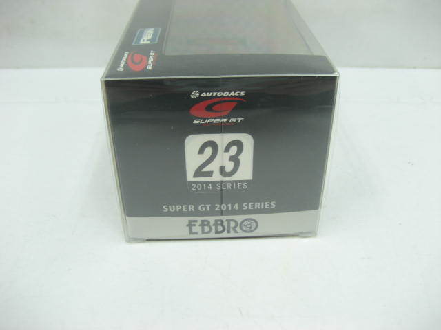 新品 NISSAN nismo ニッサン ニスモ EBBRO 45058 ミニカー プラモデル 1/43 静岡ホビーショー限定モデル SUPER GT 2014 SERIES 黒_画像5