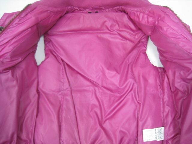 theory theory down vest magenta series . pink SIZE 2