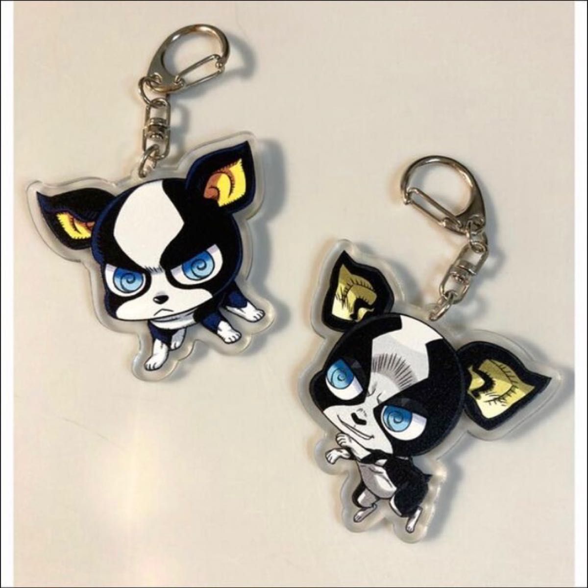ジョジョの奇妙な冒険　第3部　イギー★アクリルキーホルダー2点セット