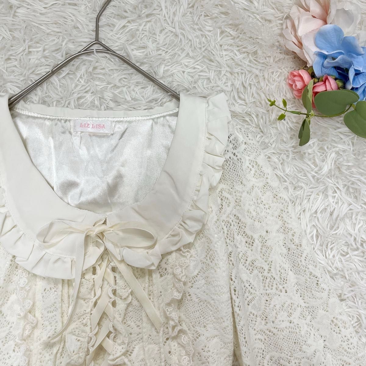 美品♡LISLISA リズリサ ワンピース レース パワネ y2k 平成ギャル 美品 LISLISA リズリサ ワンピース レース パワネ y2k 平成