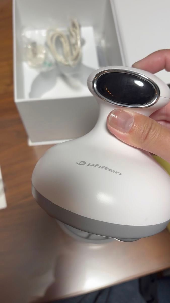 ファイテン 健光浴 ヘッドスパ EMS 全身に使える IPX7防水 メタックス 美容家電