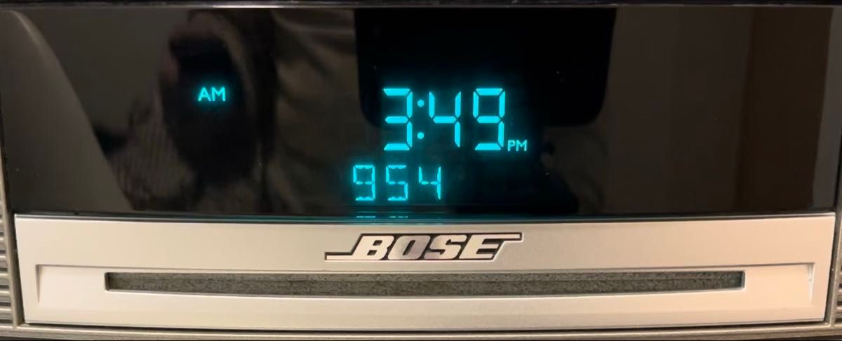 【CD再生可能】BOSE Wave Music System チタニウムシルバー