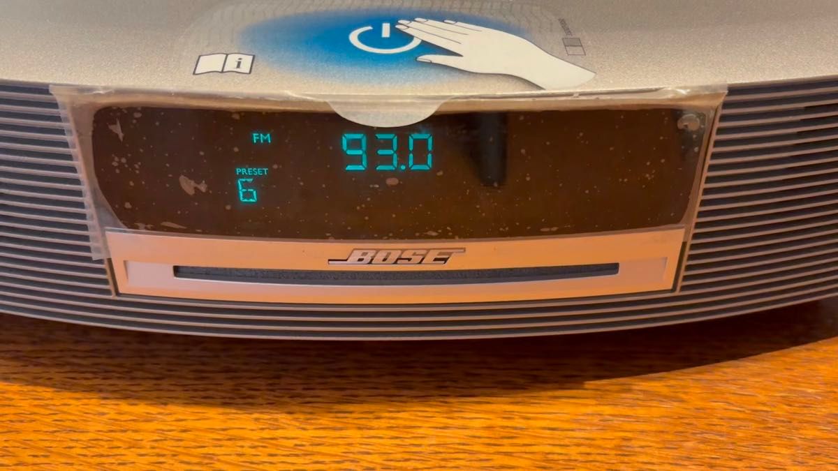 【美品,ワイドFM対応,CD再生可】BOSE Wave Music System III チタニウムシルバー