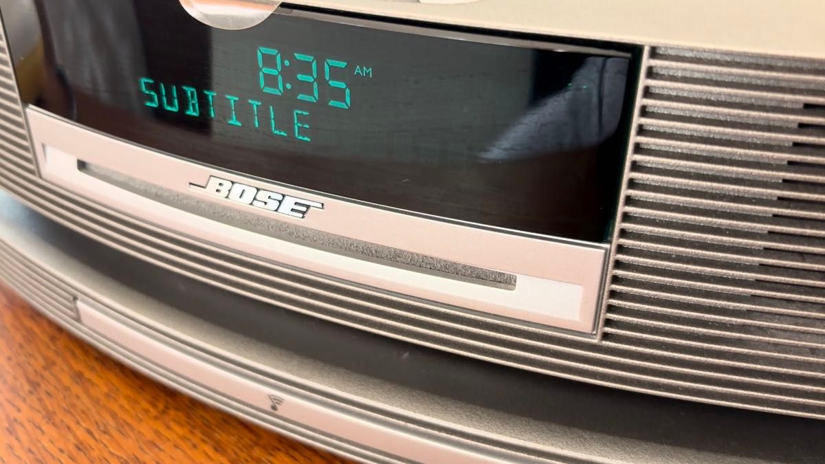 Bose ボーズ Wave SoundTouch music system CDプレーヤー・ラジオ チタニウムシルバー