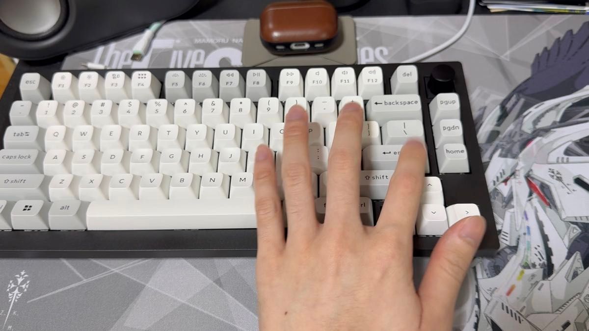 新品購入カスタム品 Keychron V1 Max US 英語配列 ワイヤレスキーボード
