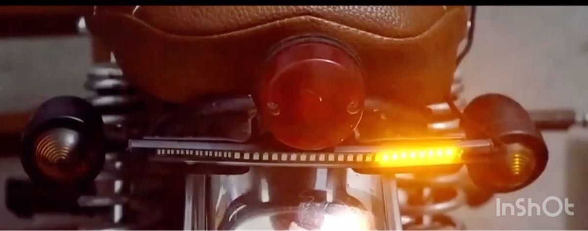バイク テールランプ ブレーキランプ ウィンカー LEDテープ 一体型LED カーバイクアクセサリー ハーレーカワサキホンダスズキ
