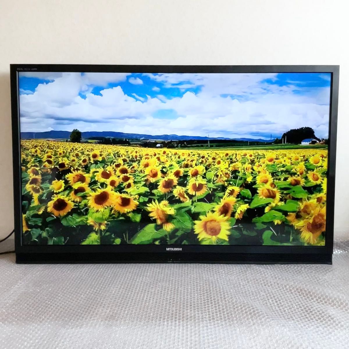 三菱電機 リアル DSM-50L4-PW 50インチ カンタンサイネージ 液晶テレビ