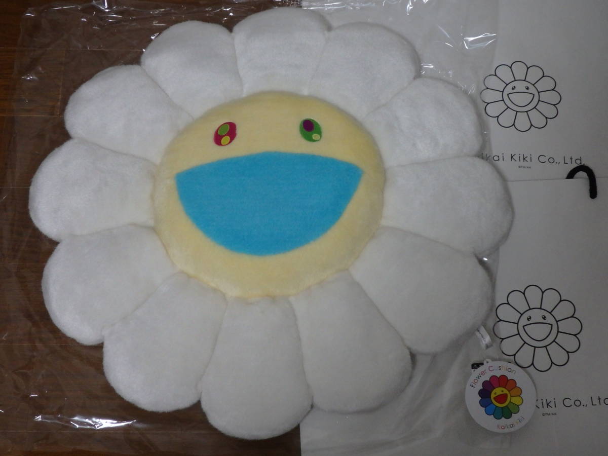 即決♪新品♪村上隆 フラワー お花 カイカイキキ ホワイト フラワー