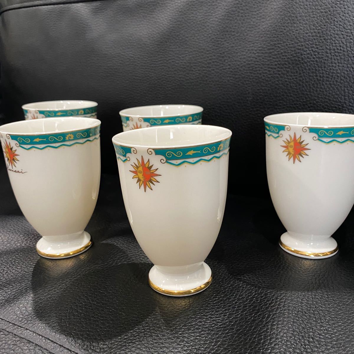 【Kansai fine china】フリーカップ 5個セット コップ 美品