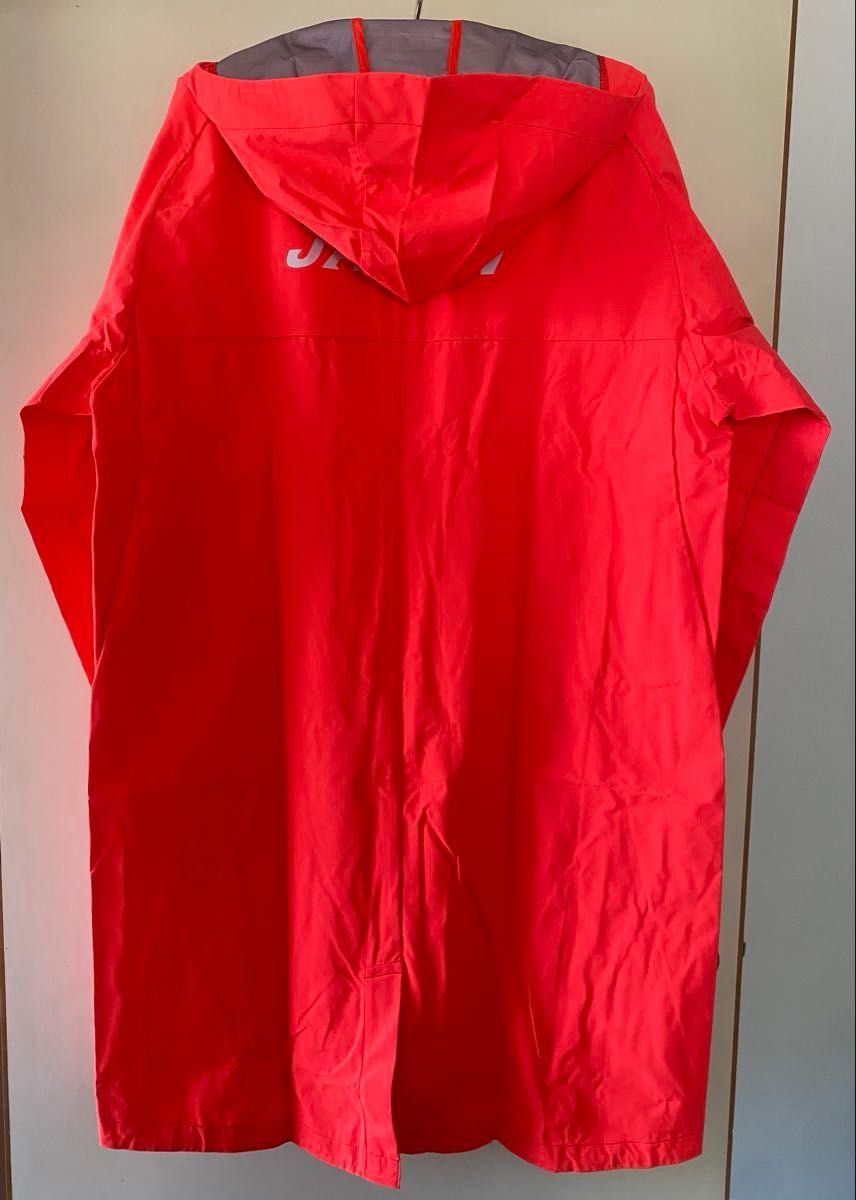 レインコート 雨具 asics L メンズ JAPAN 日本代表 カッパ 未着用 レインコート 雨具 asics L メンズ JAPAN 日本代表 カッパ