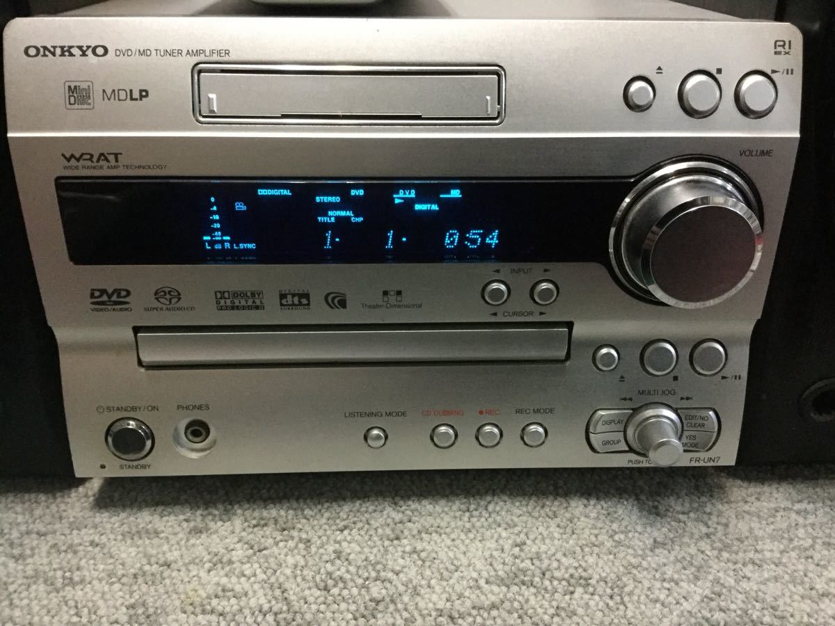 ONKYO DVD MDチューナーアンプ FR-UN7