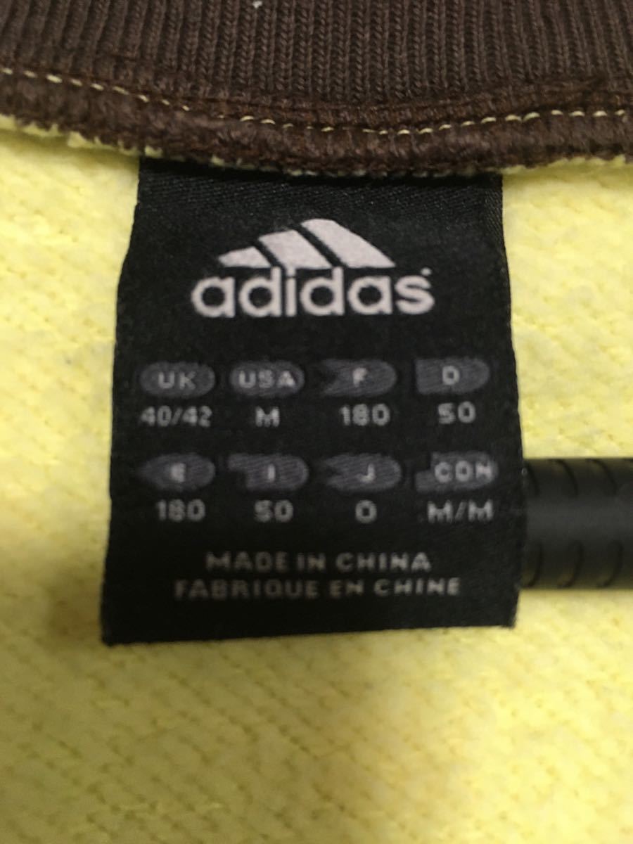 アディダス　adidas☆3色切り替えスエットジャージ　Oサイズ 