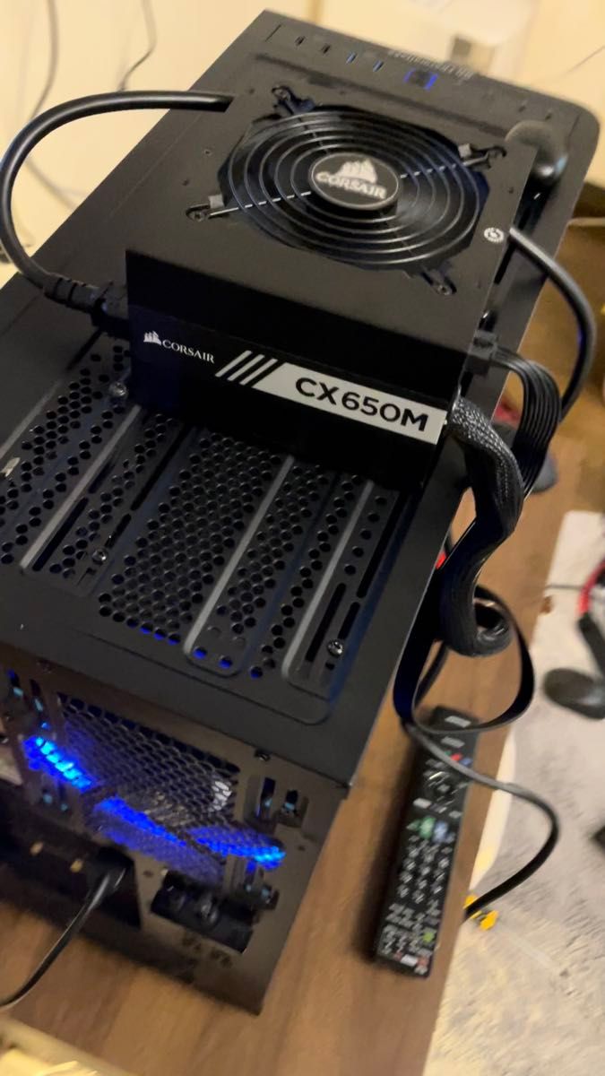 Corsair CX650M 電源ユニット 650W(起動確認動画あり)