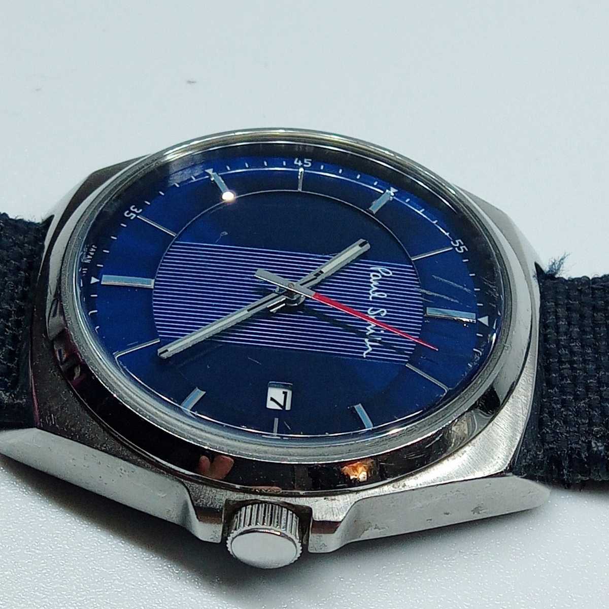 【稼働品】Paul Smith ポールスミス 1116-T020640 メンズクォーツ腕時計 _画像7