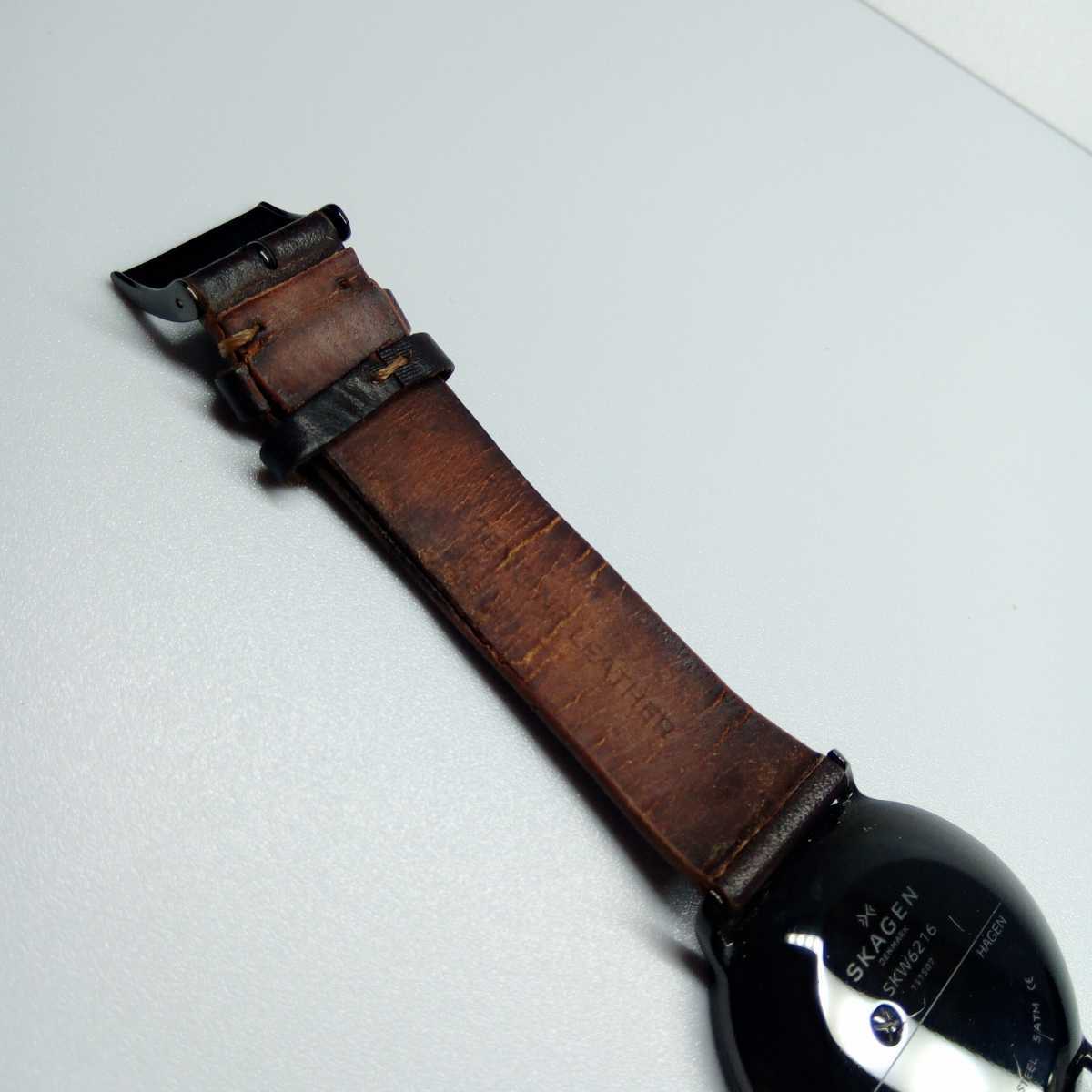 【稼働品】SKAGEN スカーゲン SKW6216 メンズクォーツ腕時計_画像8