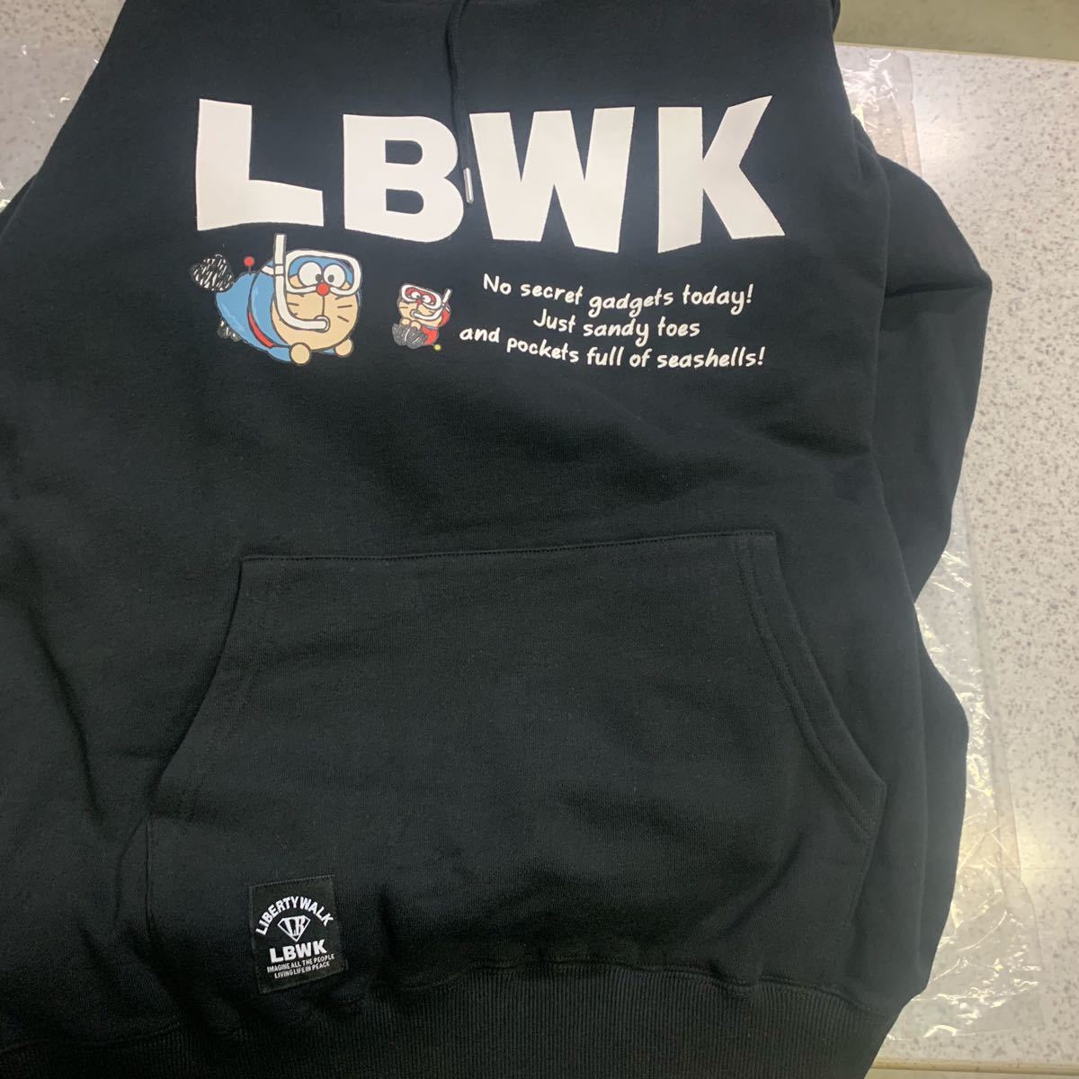 LBWK リバティーウォーク Tシャツ白1.黒1・ドラえもんコラボ パーカー️1 LBWK リバティーウォーク Tシャツ白1.黒1・ドラえもんコラボ パーカー️1
