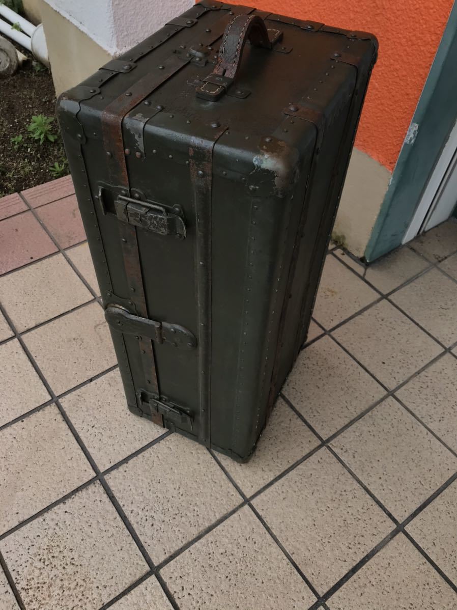 【アンティーク】日本陸軍　将校用行李　トランク_画像1