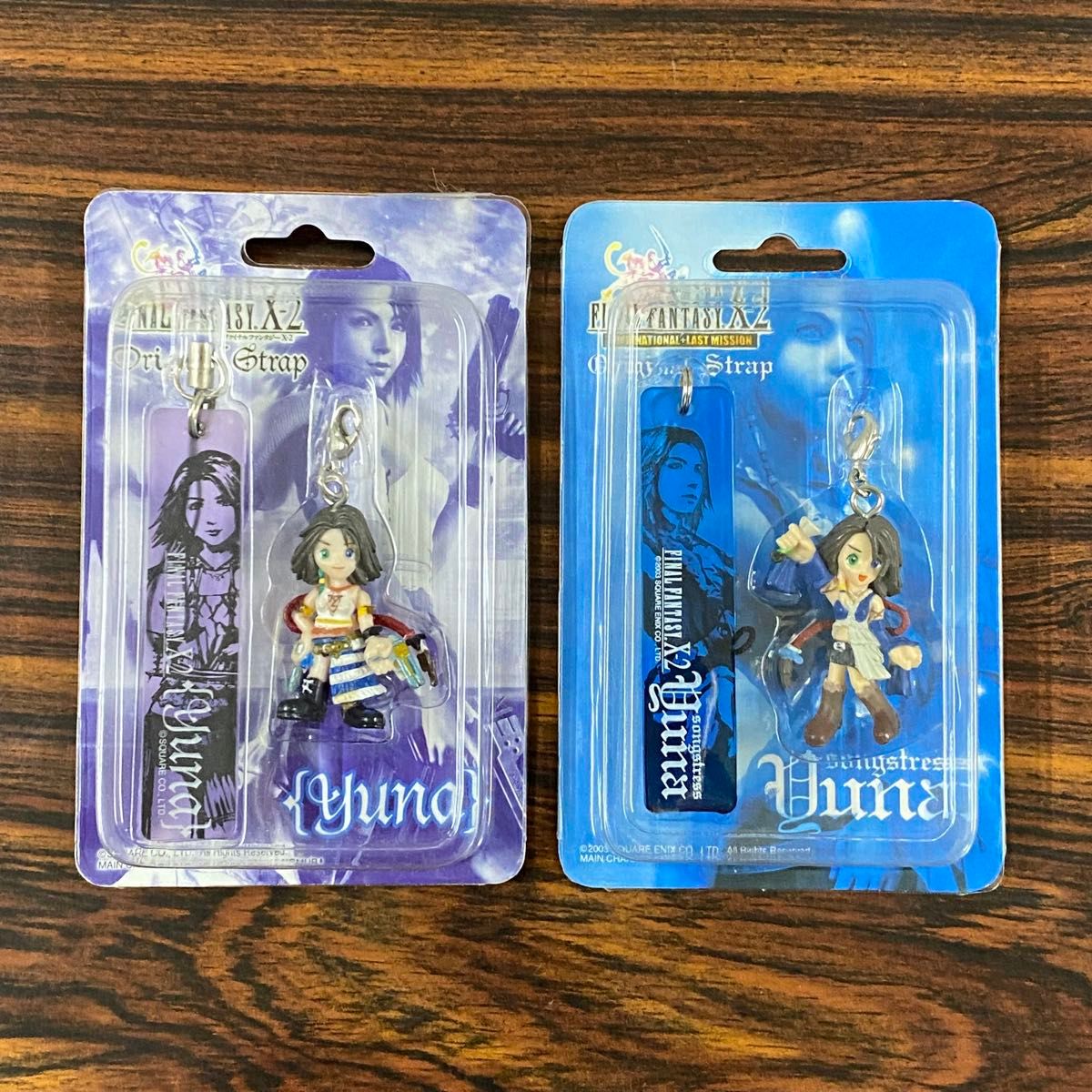 ファイナルファンタジーⅩ-2 ユウナストラップ 2個セット ff10 X