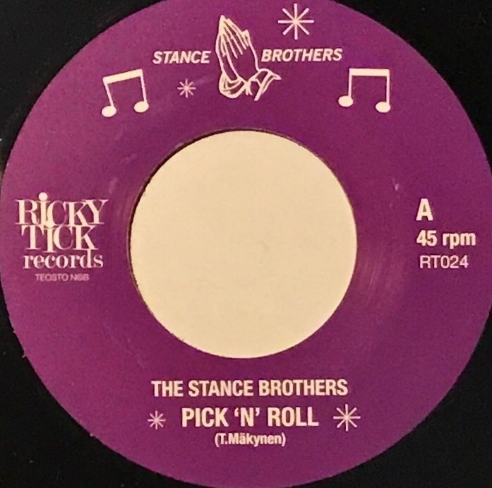 [試聴]現行FUNK45ｓ　The Stance Brothers // Pick 'N' Roll / Youth Groove [EP]2008年産ファンク レアグルーヴ drum bboy breaks 7inch_画像1