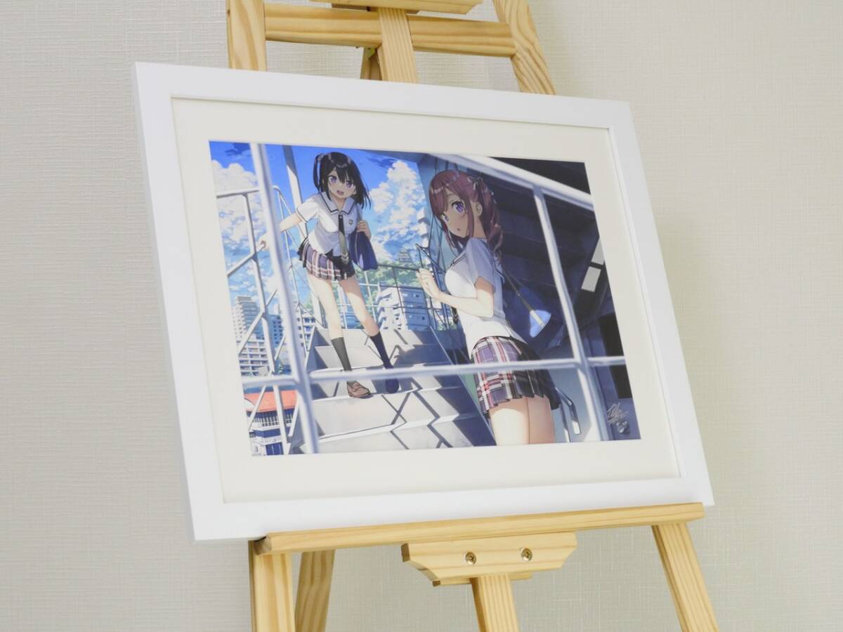 カントク くるみ しずく 直筆サイン入り 複製原画 ジークレー カントク くるみ しずく 直筆サイン入り 複製原画 ジークレー