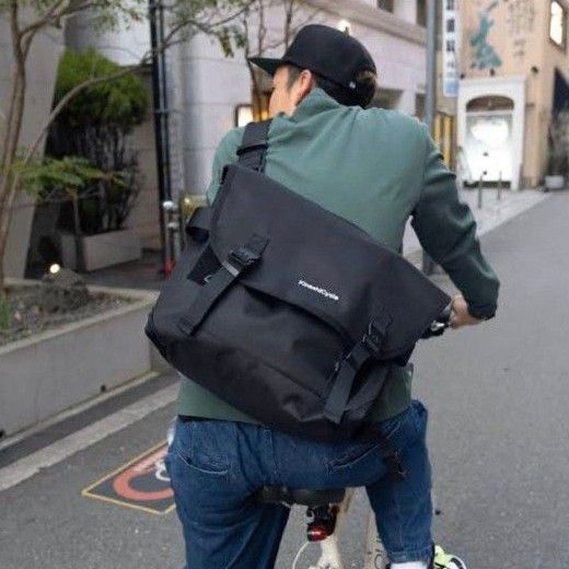 新品タグ付品 木梨サイクル メッセンジャーバッグ ショルダーバッグ 木梨サイクル メッセンジャーバッグ ブラック 黒 ショルダー