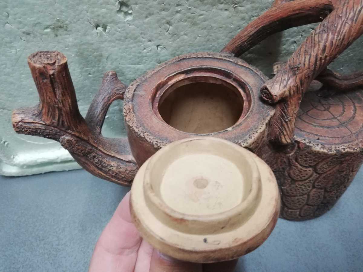 中国 煎茶道具 茶道具 急須 切りカブ　中国古玩　旧家買い出し品　_画像7