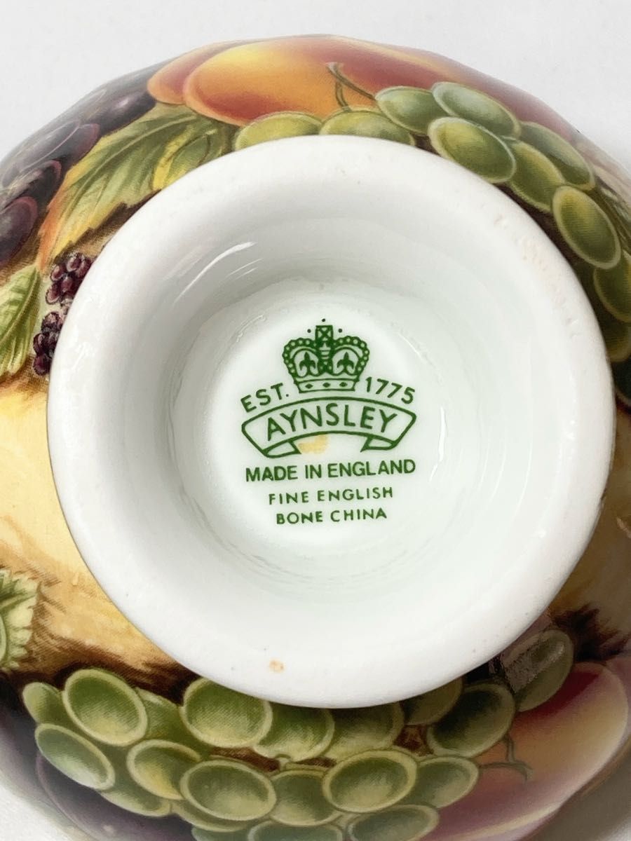 AYNSLEY エインズレイ オーチャード ゴールド カップ&ソーサー｜Yahoo