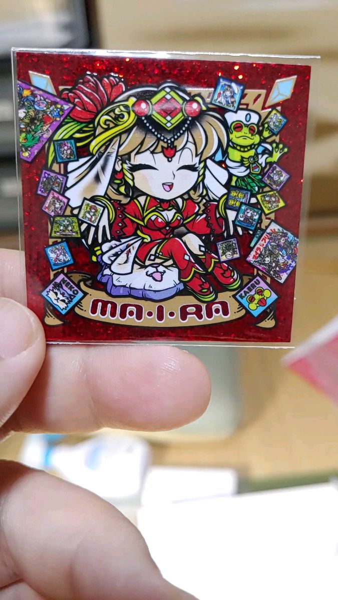 降神戦記 luckyマイラくじ 赤 レンチキュラー ラベンダーハウス