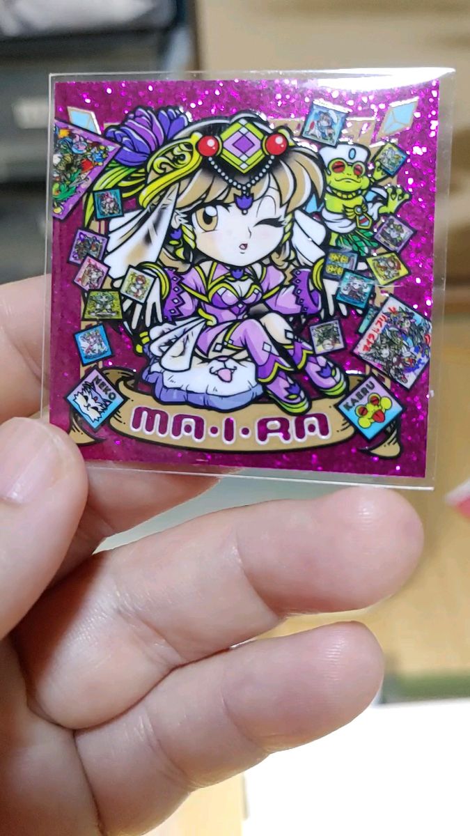 降神戦記 luckyマイラくじ 紫 レンチキュラー ラベンダーハウス