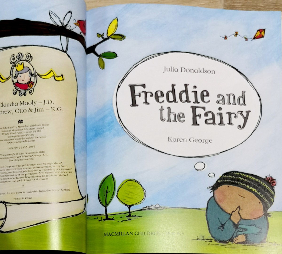 大型英語絵本　Freddie and the Fairy