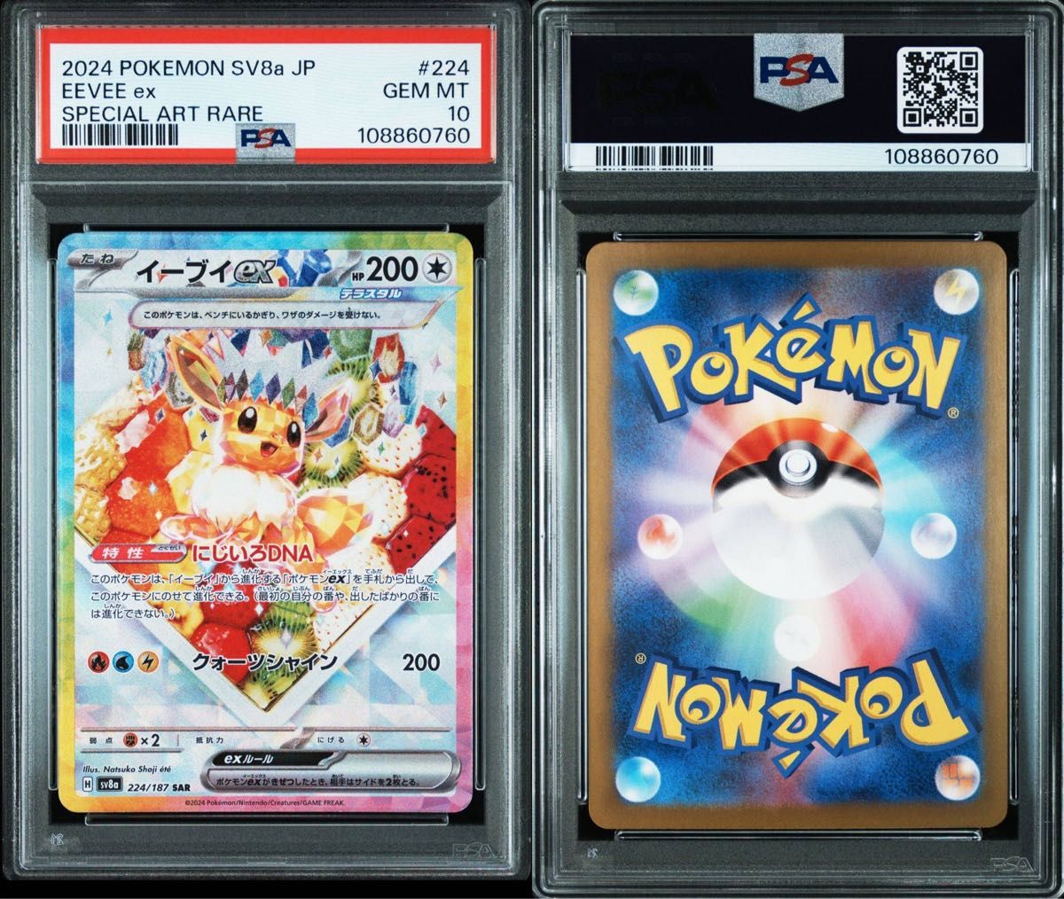 ポケモンカード イーブイex sar PSA10 テラスタルフェス|Yahoo ポケモンカード イーブイex sar PSA10 テラスタルフェス|Yahoo