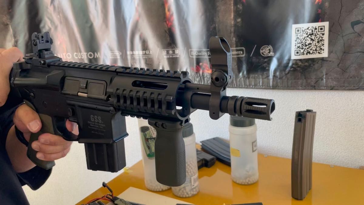 東京マルイ M4-PMC 08限定商品 電動ガン 初速UPチューニング メンテナンス済 サバゲー M4電動ガン