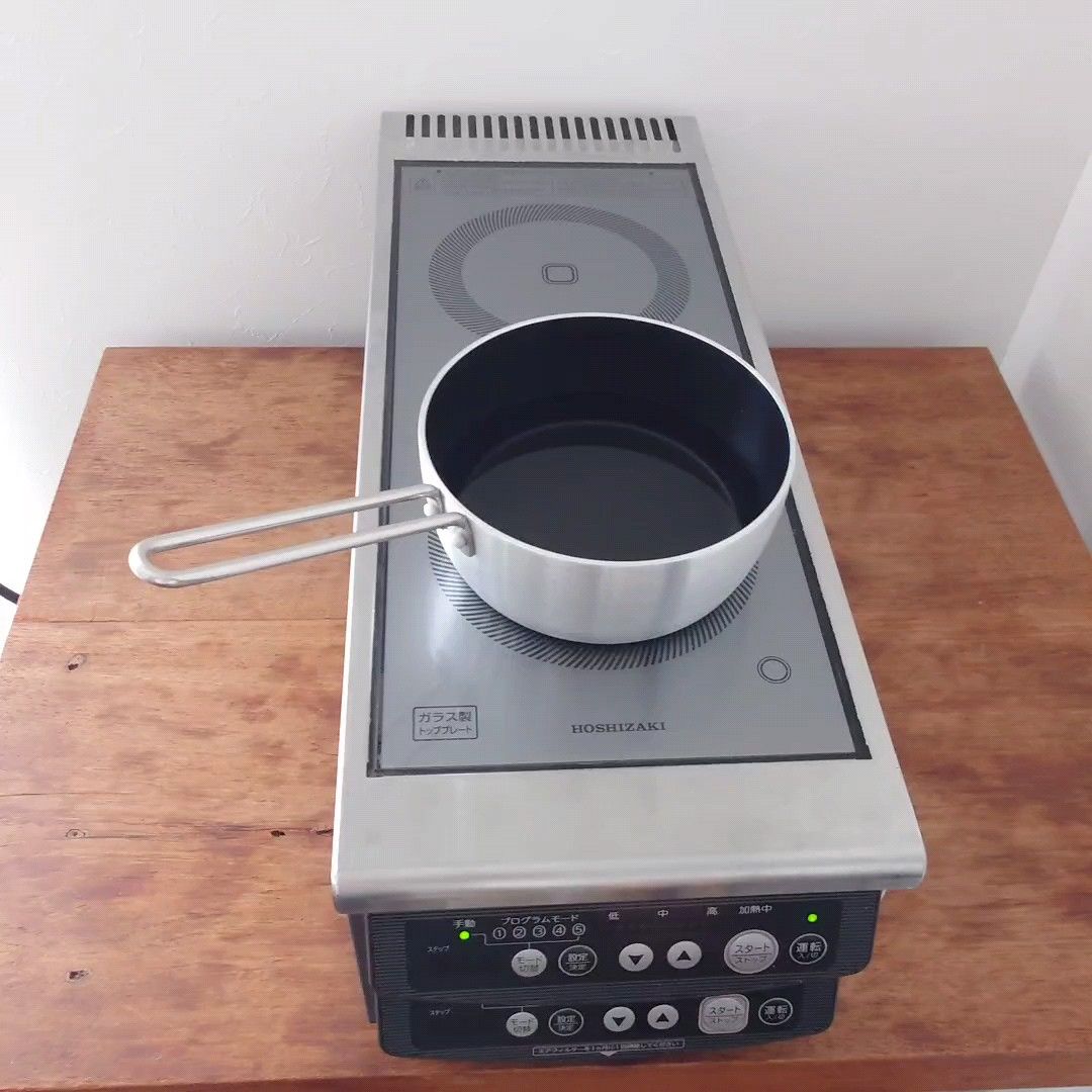 ホシザキ 業務用 電磁調理器(IH調理器) 2口 IHコンロ HIH-11RE-1 2019年製