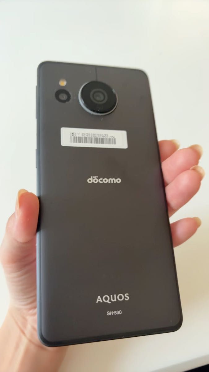 AQUOS sense7 SH-53C 128GB SIMフリー ブラック キャリアドコモ SHARP