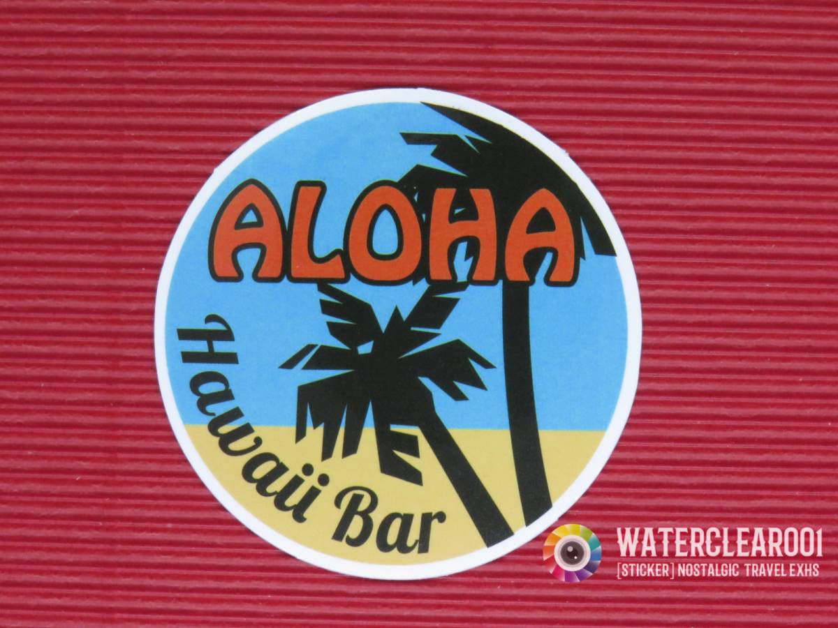 〇●37043-ExHS●〇[STICKER＊TRAVEL] WORLD-TRAVELER※HAWAII_画像1