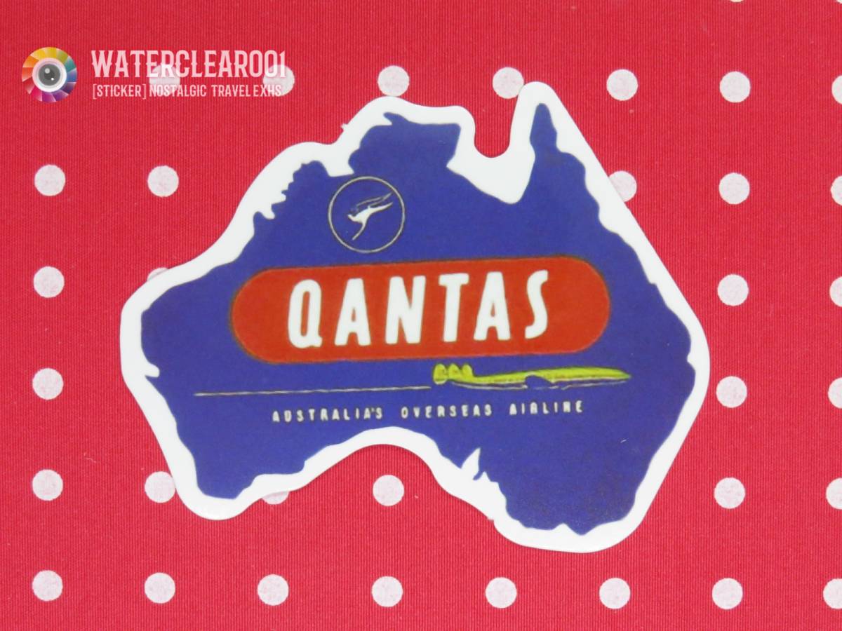 ▽ ▼ 33081-EXHS ▼ ▽ [Ностальгическая шпилька*авиакомпания] Qantas*Australia's Over Airline