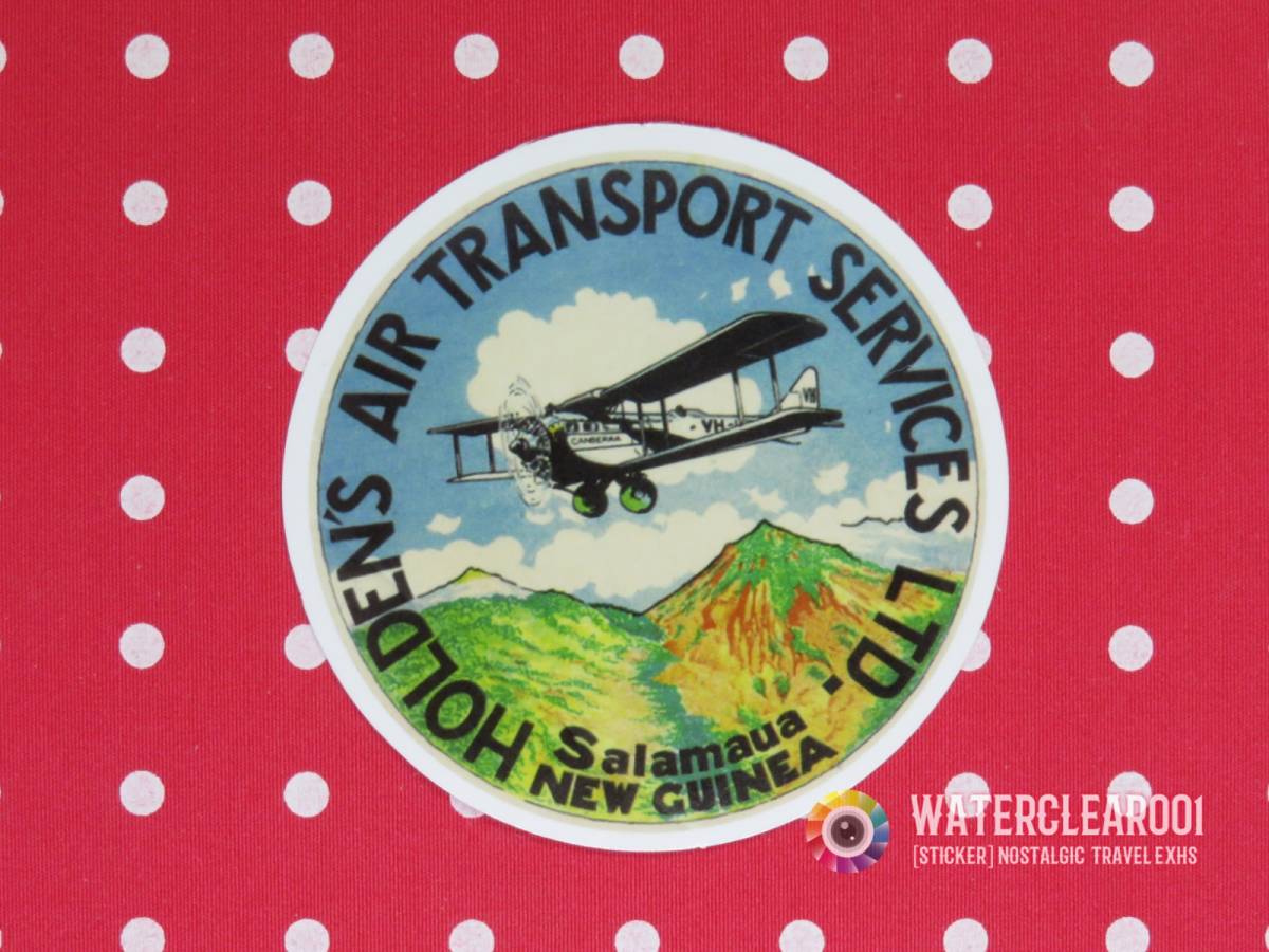 vV33079-ExHSVv[NOSTALGIC-STICKER*AIRLINE] HOLDEN\'S AIR TRANSPORT SERVICES LTD.