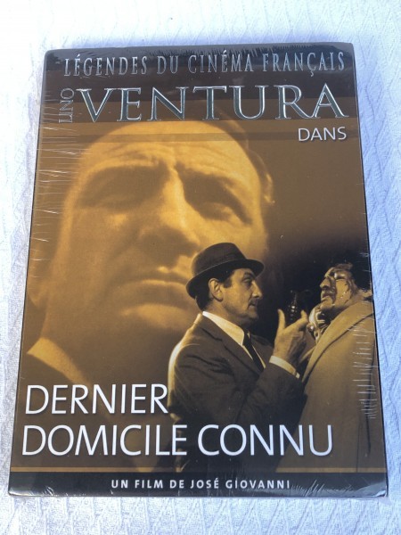 海外限定 フランス映画 仏語 リージョン2 Pal Ventura Lino Francais Cinema Du Legendes Connu Domicile Dernier Dvd 未開封品 サスペンス