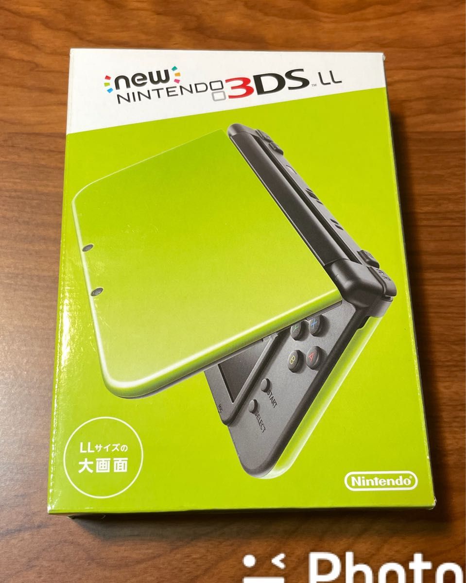 Newニンテンドー3DS LL ライム ブラック 本体 充電コード・カバー付き Newニンテンドー3DS LL ライム ブラック 本体 充電コード
