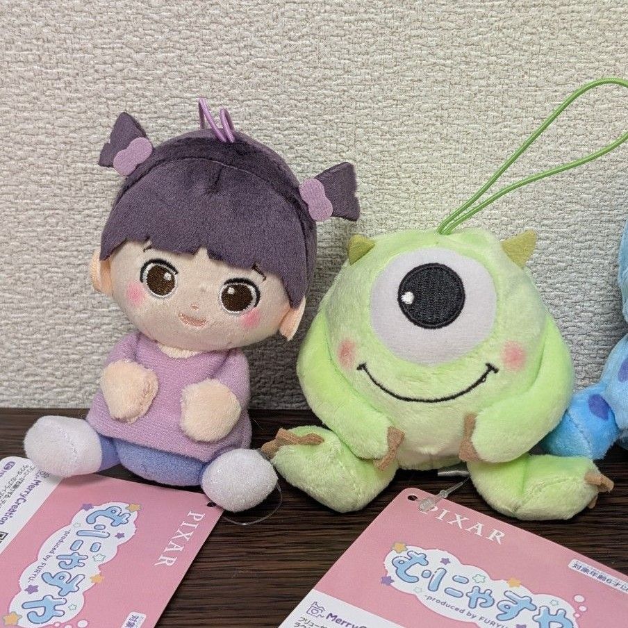 ディズニー ピクサー むにゃすや マスコット ぬいぐるみ モンスターズインク