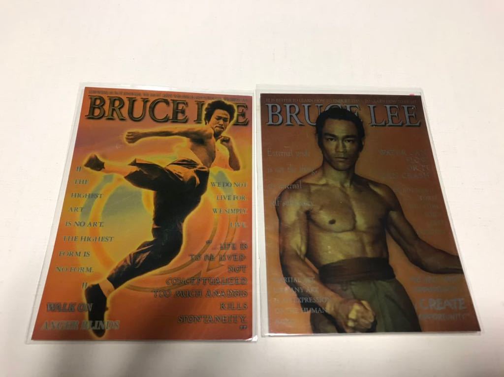 Bruce Lee 　ブルースリー　ポストカード2枚セット●長期保管デッドストック未使用品_画像1