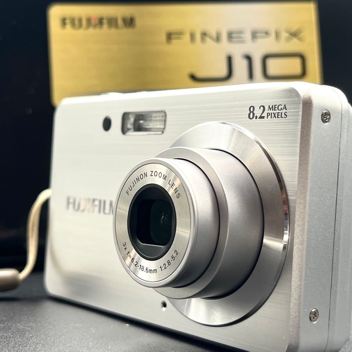 未使用級 付属品完備 FUJIFILM FINEPIX J10 silver フジフィルム