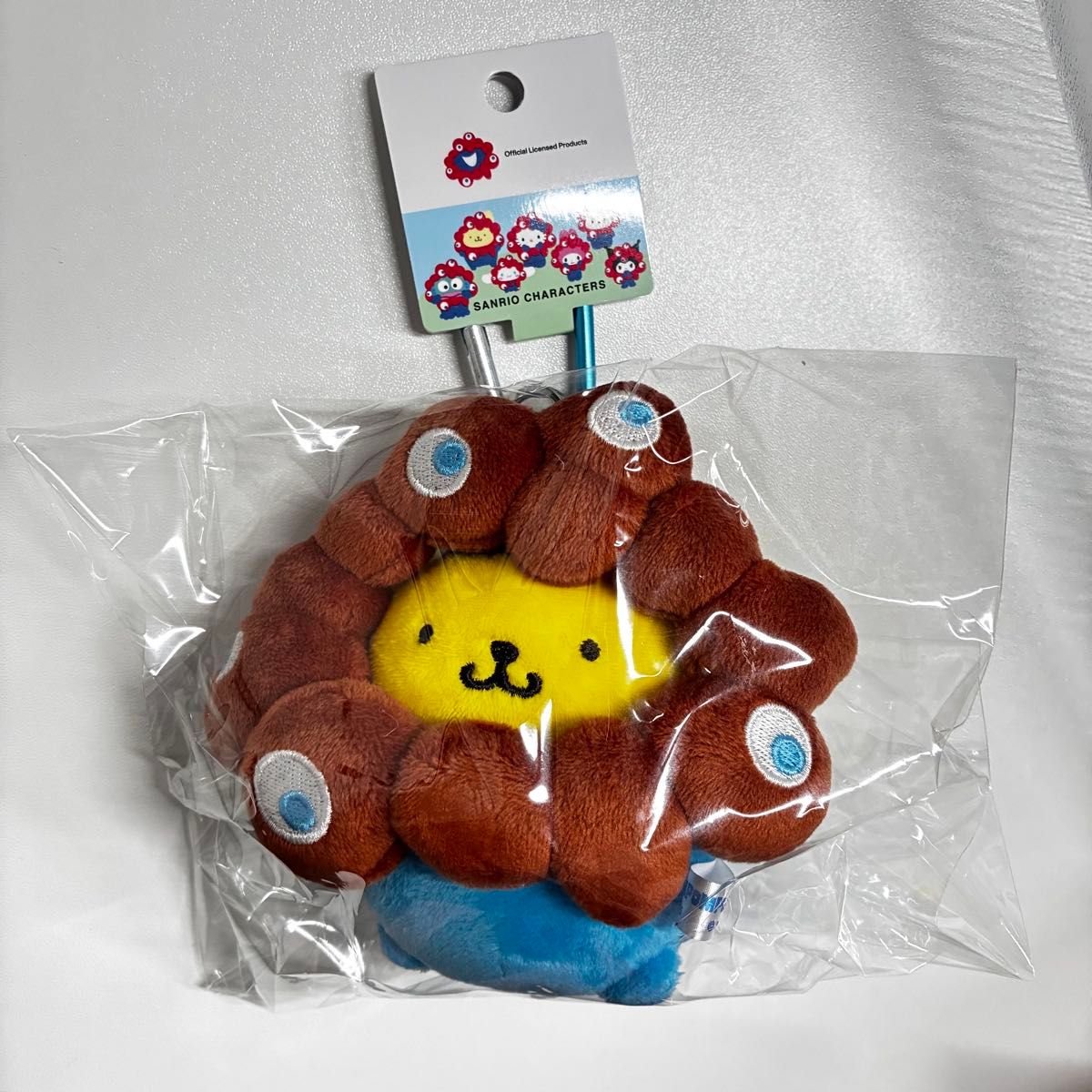 ポムポムプリン✖️ミャクミャク 万博会場限定品 2点セット カラビナ付き 大阪万博会場限定 ポムポムプリン ミャクミャク カラビナ付き